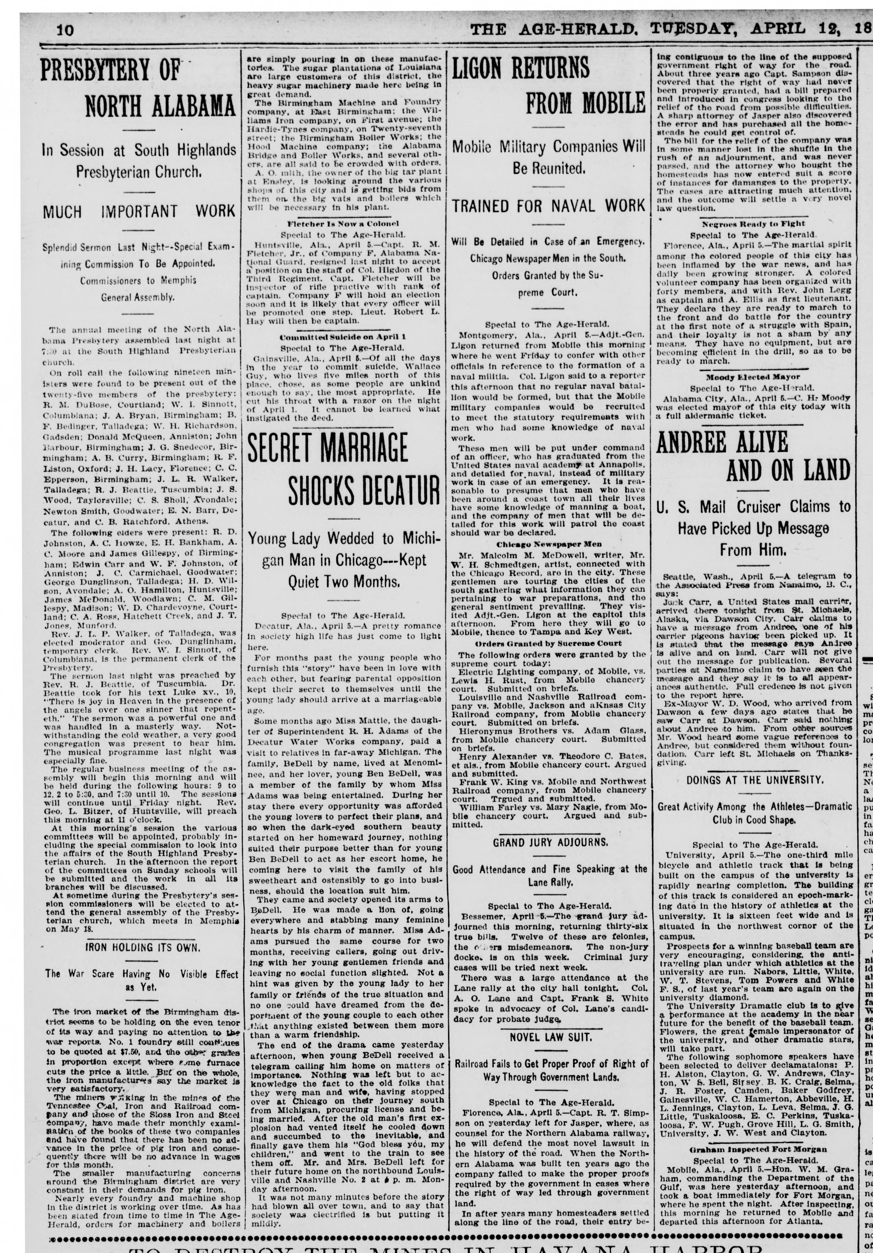 Presbytery of North Alabama